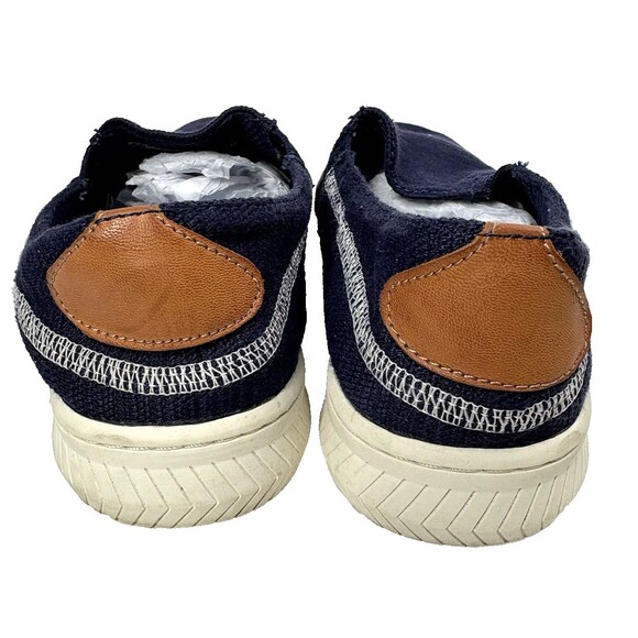 Bare Traps Yadier Navy Blue Slip On Comfort Sneakers Shoes Casual Textile 8 - Picture 3 of 13
